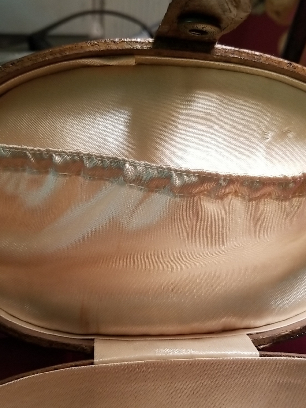 Vintage Leather Sewing Box - Picture 7 of 11